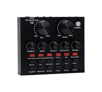Live Broadcast Sound Card, Podcast Soundboard Sound Effects Machine, Wireless Audio Equipment, Live Karaoke Sound Card, Wireless Streaming Sound Card, Easy To Use, Portable for Home Studio