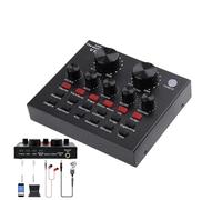 Live Broadcast Sound Card, Professional Streaming Soundboard, Wireless Audio Equipment, Streaming Audio Mixer,Live Karaoke Sound Card, DJ Mixer Effects, Voice Changer Sound Card,