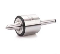 Live Center para cono Morse para torno Herramienta CNC de contrapunto con configuración de triple rodamiento que proporciona una rotación suave y larga vida útil con rodamientos (MT1)