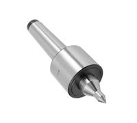 Live Center para cono Morse para torno Herramienta CNC de contrapunto con configuración de triple rodamiento que proporciona una rotación suave y larga vida útil con rodamientos (MT4)