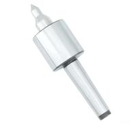 Live Center para cono Morse para torno Herramienta CNC de contrapunto con configuración de triple rodamiento que proporciona una rotación suave y larga vida útil con rodamientos (MT2)