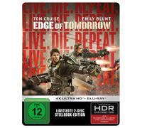 Live Die Repeat: Edge of Tomorrow (Steelbook, 4K-UHD+Blu-ray) ( (4K UHD Blu-ray)
