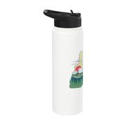 Live Free or Die New Hampshire Outdoor Hiking State Pride Stainless Steel Insulated Water Bottle
