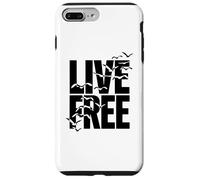 Live Free Vive Libre Carcasa para iPhone 7 Plus/8 Plus