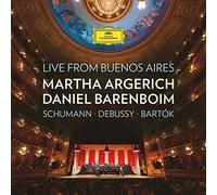 Live from Buenos Aires (Schumann; Debussy; Barktok) by Martha Argerich (2016-10-21)