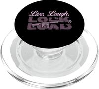 Live Laugh Lock and Load Gun Lovers Girls Gun Propietarios 2A PopSockets PopGrip para MagSafe