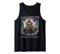 Live Laugh Love: Metal Symphony humor sarcástico divertido Camiseta sin Mangas