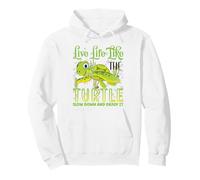 Live Life Like The Turtle Slow Down and Enjoy It | Tortuga Sudadera con Capucha