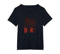 Live Love Bark: Adorable Amante de los Perros Camiseta, Mujer Tallas Grandes, Negro, 5XL Grande