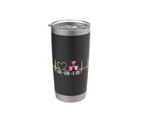 Live Love X-Ray Science ama Rad Tech Radiologic X-ray Tech Vaso térmico de acero inoxidable de doble pared