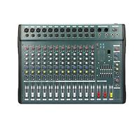 Live Mixers Mesas de mezclas de estudio Mezcladores profesionales de 6-8-12-16 canales, interfaz de controlador de sonido DJ con USB para grabación de PC, 6 Road (12 Road)