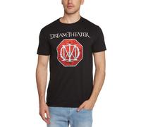 Live Nation Dream Theater Logo - Camiseta deportiva para hombre, color negro, talla M