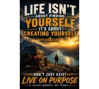 live On Purpose Notebook: Motivational Journal - 120 lined Pages