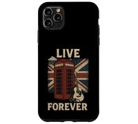 Live Retro Forever Britpop Vintage British Rock Nostalgia Carcasa para iPhone 11 Pro Max