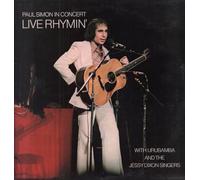 Live Rhymin' Paul Simon In Concert - Paul Simon With Urubamba And The Jessy Dixon Singers LP