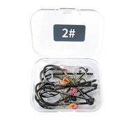 Live Shrimp Hook - 10 Pieces Erosion Resistant Strong Tackle, Upgraded Flat-Head Fishing Hook Set, Sea Fishing Boat Hok For Carp Surf Salt Lake River Pond Boat