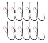 Live Shrimp Hook, Shrimp Bait Fishing Hooks, Non-Slip Heavy-Duty, Strong Tackle, Ideal for Lake River, Trout, Bass, Catfish, Saltwater, Freshwater, 1.85x0.79x0.06 Inches
