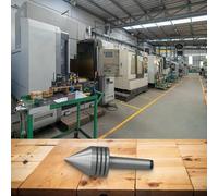 Live Tailstock Center MT1 para tornos de madera garantiza una alineación óptima y reduce la fricción durante el uso (MT2)