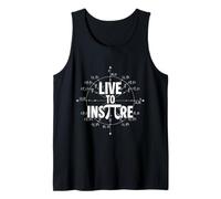 Live To Inspire Pi Símbolo Matemáticas Diciendo Pi Day Camiseta sin Mangas