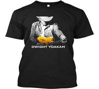 Live Tour Dwight 2018 2019 Black Yoakam Hajarbleh 40 Unisex 100% Cotton Short-Sleeve T-Shirts Black XL