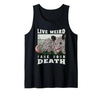 Live Weird Fake Your Death Camiseta sin Mangas
