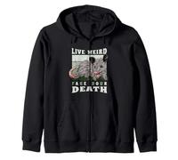 Live Weird Fake Your Death Sudadera con Capucha