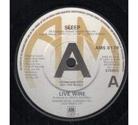 LIVE WIRE - SLEEP 7 INCH (7" VINYL 45) UK A&M 1981