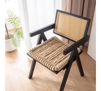 LiveGo Funda de sofá lavable para perros - Protector de sofá antideslizante, impermeable, funda de silla de felpa apta para mascotas para gatos, lavable a máquina, protector de muebles (marrón, 45 x