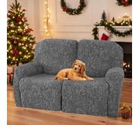 LiveGo Funda para silla reclinable, funda elástica de jacquard para reclinables de 1, 2, 3 plazas, protector de muebles lavable para Lazyboy, sillas eléctricas y fundas de sofá aptas para mascotas