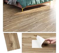 Livelynine 16 Losetas Vinilo para Suelo Cocina Suelo Vinilo Autoadhesivo Baño 90CM x 15CM Papel Pintado Pared Madera Roble Baldosas Adhesivas Suelos Salon de Vinilos Adhesivos para Suelos Lavable