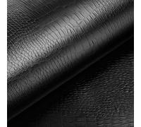 Livelynine Papel Adhesivo Pared Dormitorio Efecto Cuero Negro 40CMx10M Vinilo Negro Mate Lavable Papel Vinilo Adhesivo Pared Negro Vinilos Adhesivos para Pared Vinilo Adhesivo Muebles Armarios Baño