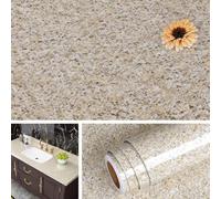 Livelynine Papel de contacto impermeable de granito marrón de 24 x 197 pulgadas para encimeras de baño, cocina, papel tapiz autoadhesivo para encimeras de inquilinos, laminado de vinilo
