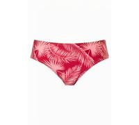 Livera Sw Bo. Brief Mid Palm Leaf Red Plum Red Plum Talla: 40 | Bikinis Outlet | Mujer | Magenta