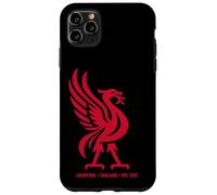 Liverpool England EST. 1207 Colosal Liverbird Rojo Print Carcasa para iPhone 11 Pro MAX