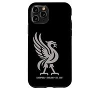 Liverpool England EST. 1207 Colossal Liverbird Gris Print Carcasa para iPhone 11 Pro