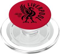 Liverpool England EST. 1207 Redondo Negro Impresión PopSockets PopGrip para MagSafe