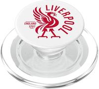 Liverpool England EST. 1207 Redondo Rojo Print PopSockets PopGrip para MagSafe