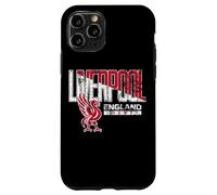 Liverpool England EST. 1207 Split Font - Impresión desgastada Carcasa para iPhone 11 Pro