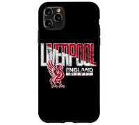 Liverpool England EST. 1207 Split Font - Impresión desgastada Carcasa para iPhone 11 Pro MAX
