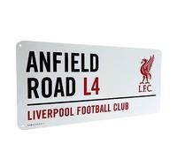 Liverpool F.C. - Placa de Calle de Ainfield Road de Metal