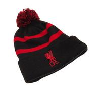 Liverpool FC Adultos Unisex Gorro Esquí - Negro/Rojo, One Size