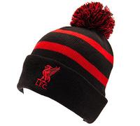 Liverpool FC Adultos Unisex Gorro Esquí - Negro/Rojo, One Size