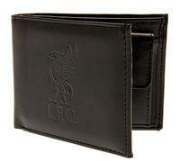 Liverpool FC - Cartera con relieve (talla única) (negro), Black, Moderno