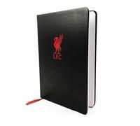 Liverpool FC - Cuaderno A5 Premium Diseño Escudo (Talla Única) (Negro, Rojo)