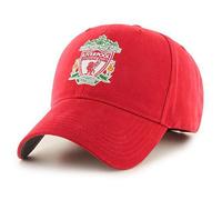 Liverpool FC - Gorra Escudo para Adultos Unisex (Talla Única) (Rojo)