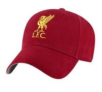 Liverpool FC Gorra unisex para adultos (talla única) (Razor rojo/amarillo), talla única, Razor Rojo/Amarillo, Talla única