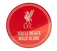 Liverpool FC - Pegatina para Coche You'll Never Walk Alone (Talla Única) (Rojo, Blanco)
