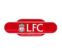 Liverpool FC - Placa de Calle Retro Years (Talla Única) (Rojo, Blanco)