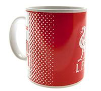 Liverpool FC Rojo blanco desvanecimiento diseño fútbol regalo taza oficial
