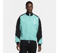 Nike - Chaqueta Liverpool FC Pre-Match 2024-2025, Unisex, Washed Teal-Black-Sail, M